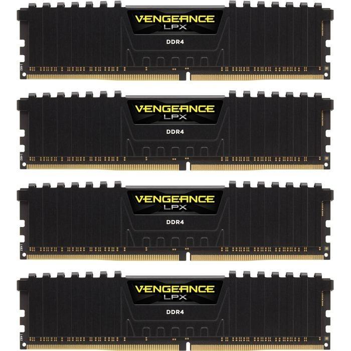 Thumbnail - Corsair Vengeance LPX (4 x 4GB, 3000 MHz, DDR4-RAM, DIMM), RAM, Schwarz