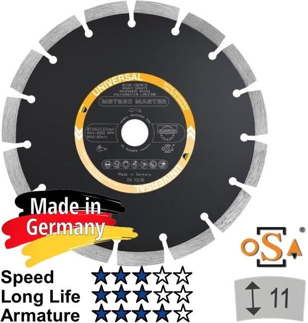 Image du produit Samedia SAME MST 150x22,23 Disque à tronçonner diamanté pour la maçonnerie 310045