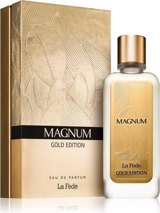 Actual product image La Fede Magnum Gold Edition - EDP - 100 ml (Eau de parfum, 100 ml)