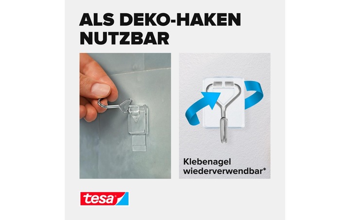 Produktbild tesa Powerstrips Klebehaken Small