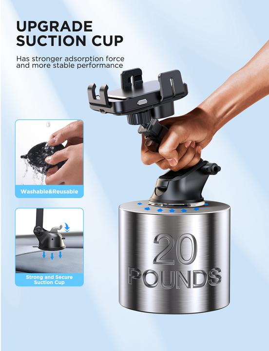 Produktbild Joyroom JR-ZS219 Car Holders SET with Qi Inductive Charger (Black)
