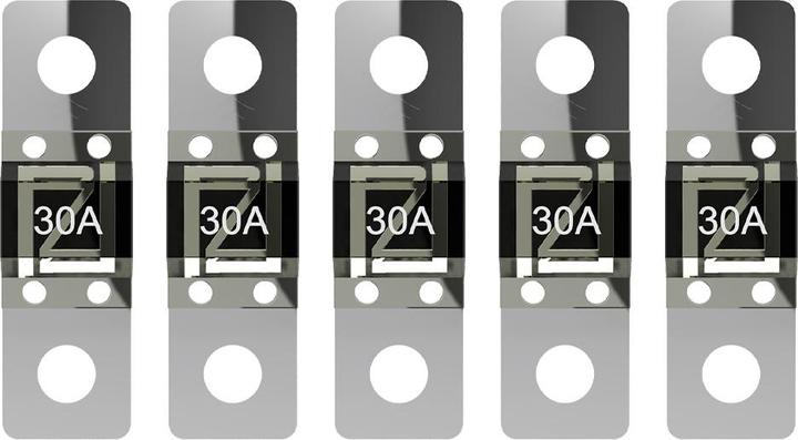 Actual product image Offgridtec Set of 5 MIDI fuse 30A 58V (30 A)