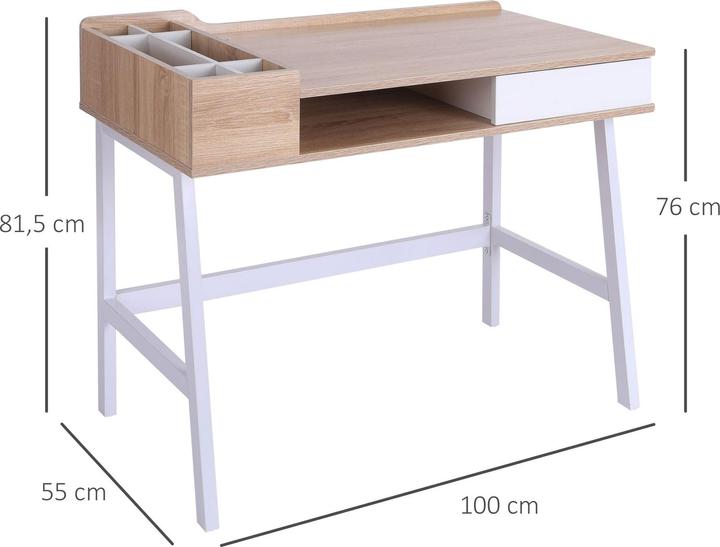 Produktbild Jamb Schreibtisch Computertisch (100 x 55 x 81.5 cm)