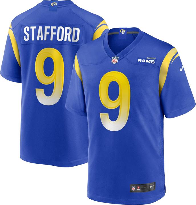 Nike Los Angeles Rams Home Game Jersey Stafford 9 M (M)