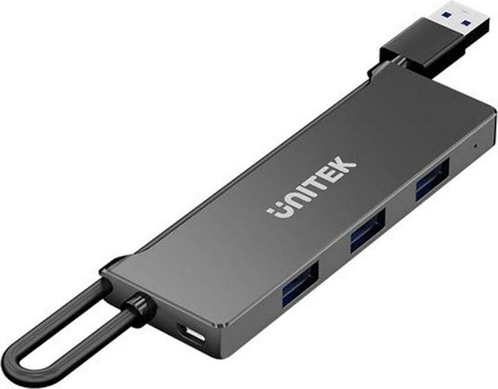 Immagine prodotto Unitek HUB USB-A 4X USB-A 5 GBPS CZARNY (USB-A, 4 porte)