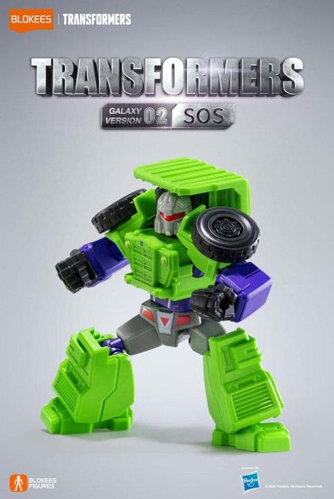 Actual product image Blokees Transformers Plastic Model Kit Galaxy Version 02 SOS Range (9)