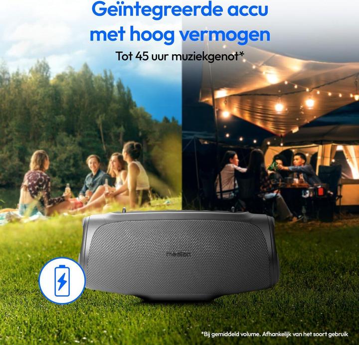Actual product image Medion LIFE® P61746 Portable Bluetooth® speaker (42 h)
