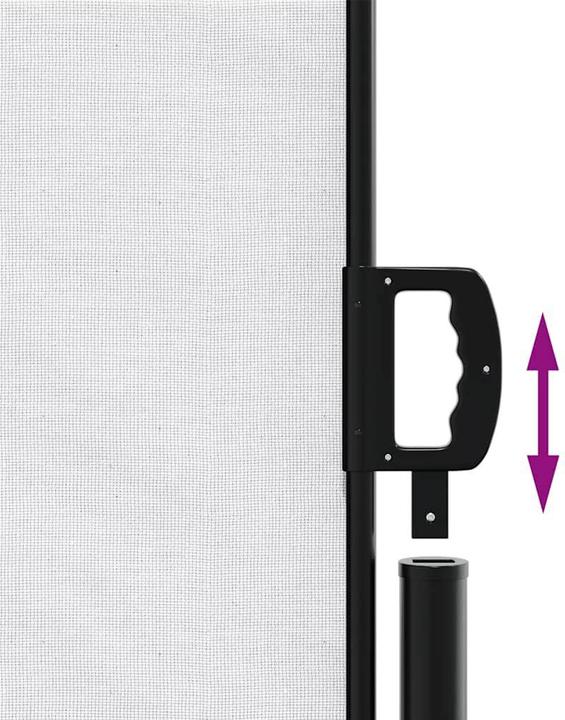 Actual product image vidaXL Extendable side awning (0.50 m)