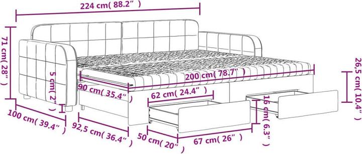 Produktbild vidaXL Kev