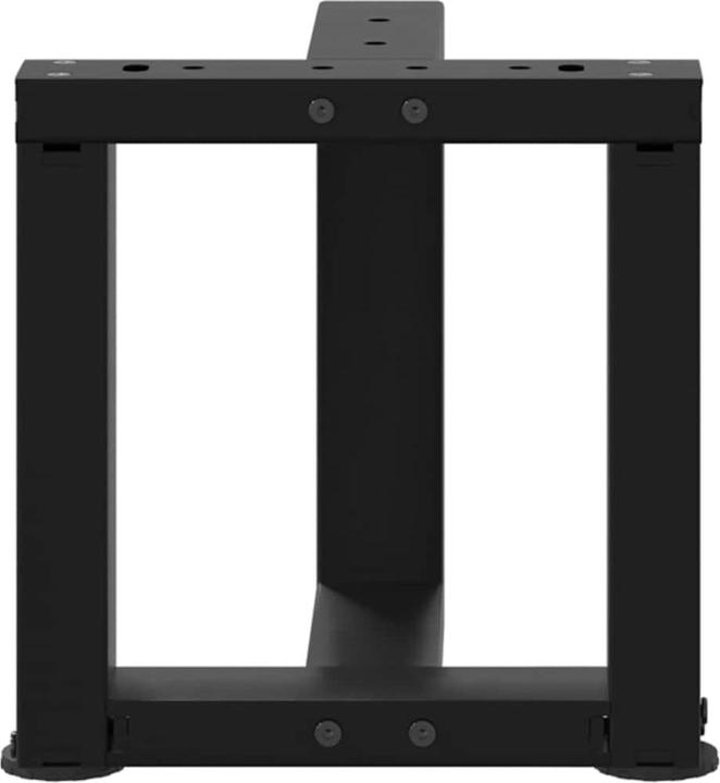 Immagine prodotto vidaXL Gambe tavolo bar a T 2 pezzi nero 40x35x(101-102) cm gamba tavolo acciaio