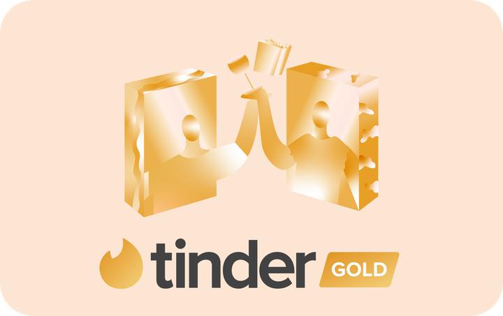 Actual product image Tinder Gold 1 Monat Voucher Promo Digital Code (1 months)