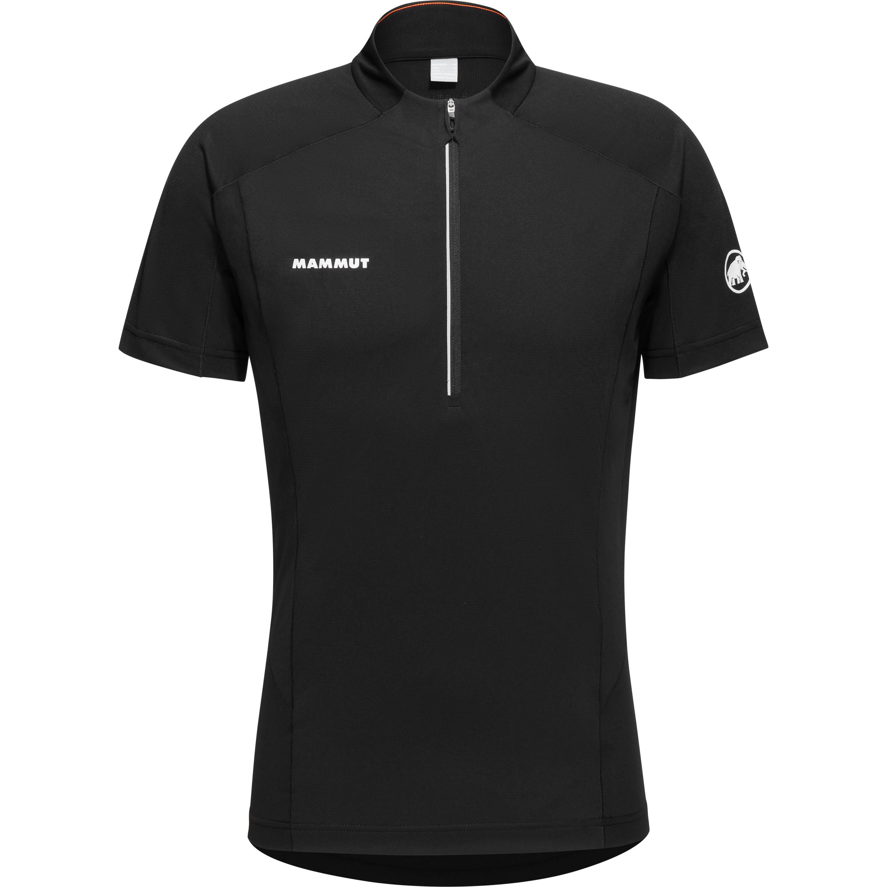 Mammut, Herren, Funktionsshirt, Aenergy FL Half Zip T-Shirt Men (M), Schwarz, M