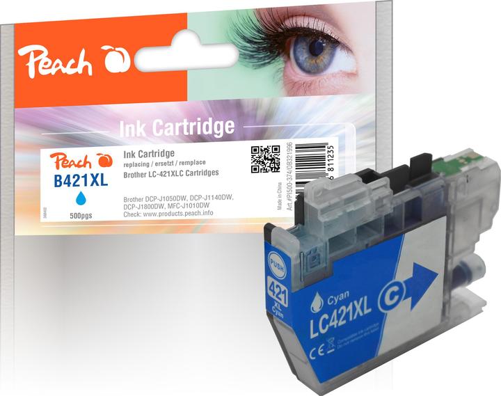 Image du produit Brother LC-421XLC DCP-J1050DW/J1140DW/MFC-J1010W