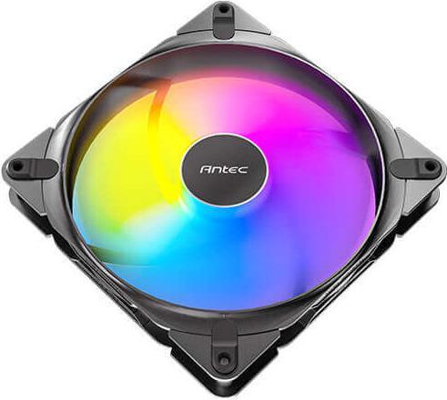 Actual product image Antec Tranquil 140 ARGB, 140mm x 25mm Case Fans, ARGB PWM Fans, 1500RPM, 89.72CFM, 1.82mmHO, 4 Pin (140 mm)
