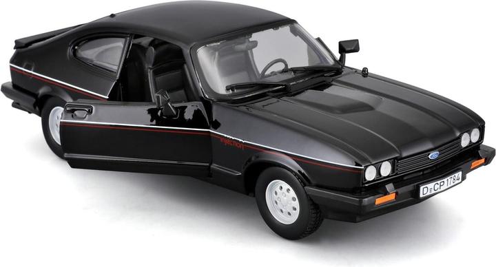 Actual product image Bburago Ford Capri 1600 GT 1/24 black