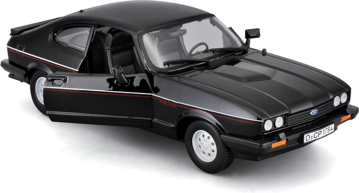 Produktbild Bburago Ford Capri 1600 GT 1/24 schwarz