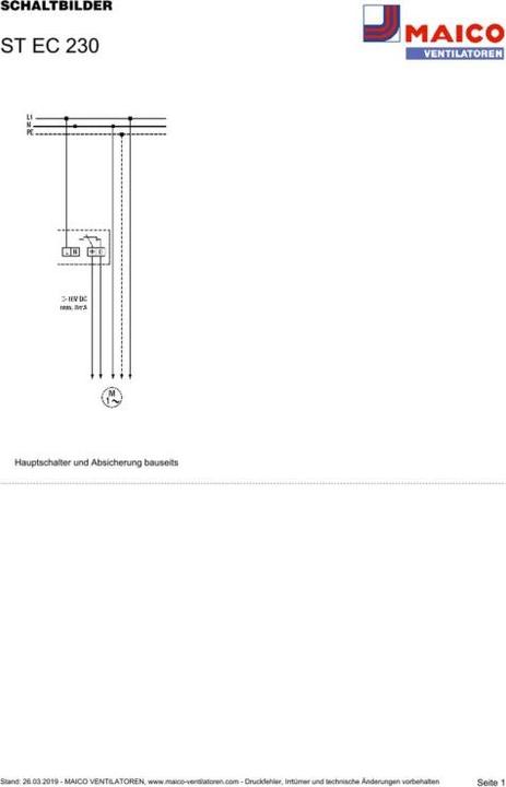 Produktbild Maico Potentiometer