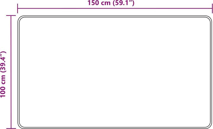 Produktbild vidaXL Läufer Teppich