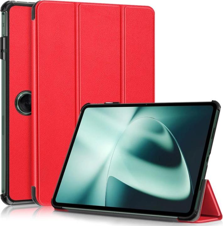 Actual product image Cover-Discount OnePlus Pad - Tri-fold Smart Case red (OnePlus Pad)