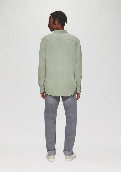 Immagine prodotto s.Oliver Hemd Regular Fit: Twillhemd mit Logostickerei (L)