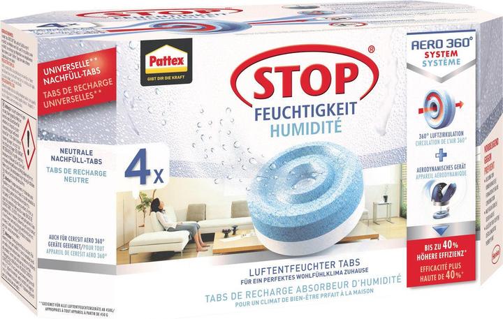 Produktbild Pattex AERO 360° Neutral Tabs Nachfüllpack 4x450g (4 x)