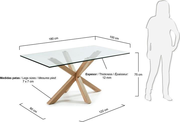 Image du produit Kave Home Arya (100 x 180 x 75 cm)