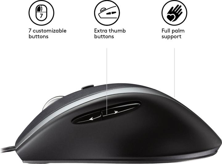 Image du produit Logitech Rafraîchissement M500 (Filaire)