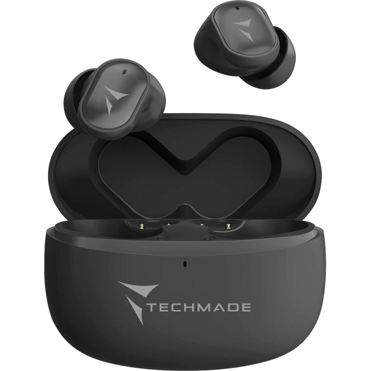 Techmade Kopfhörer K111 Schwarz (Kabellos), Kopfhörer, Schwarz