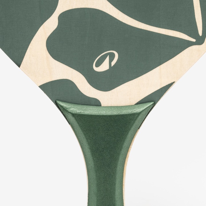 Actual product image Decathlon Beachtennis Set - Woody Racket 2 Schläger grün