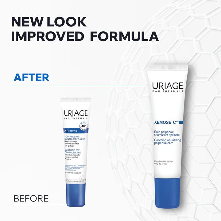 Produktbild Uriage Xémose Soothing Eye Contour Care (Augenpflege Fluid, 15 ml, Tag)