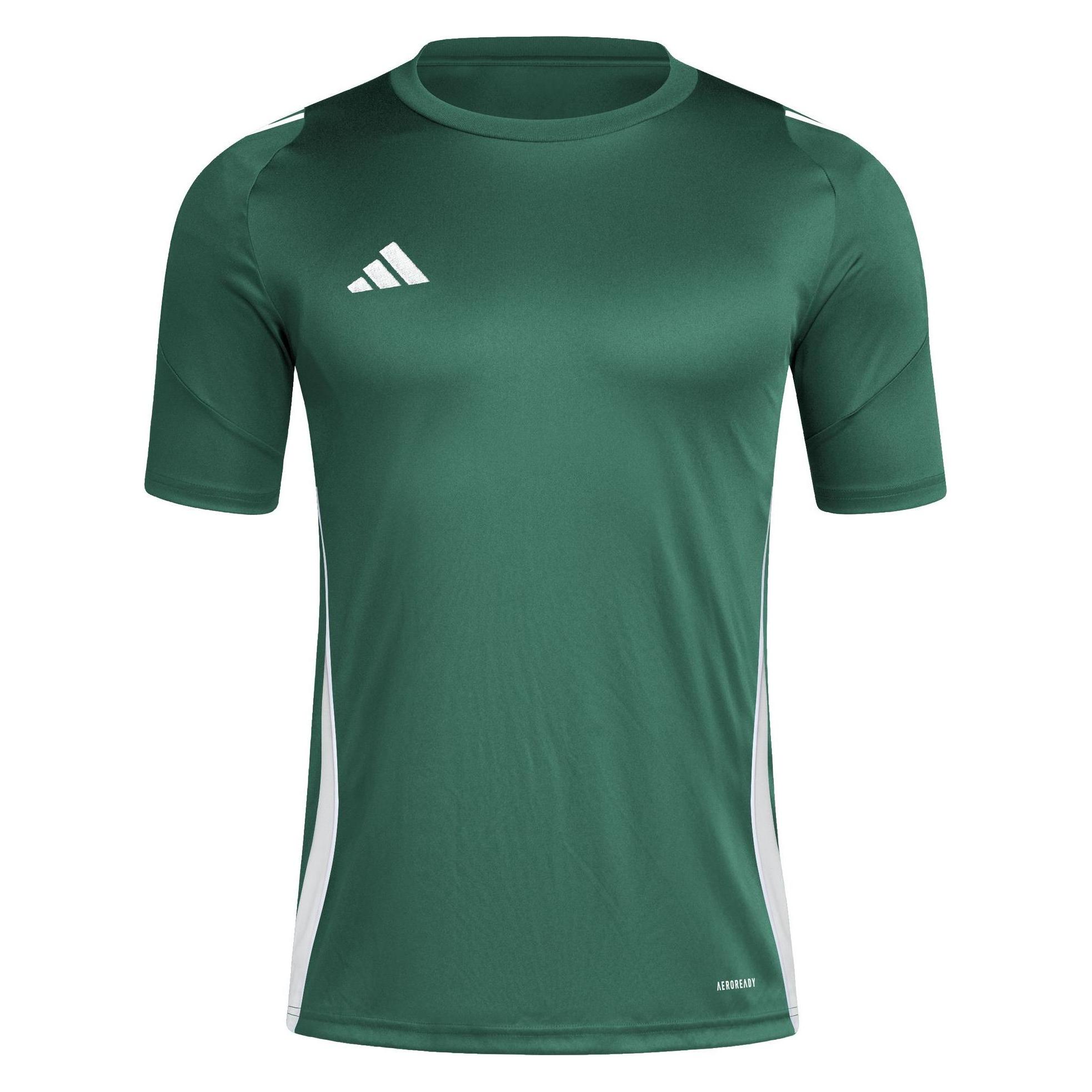 Adidas, Mannen, Sportief Shirt, TIRO24 Jsy (Xl), Groen, Xl