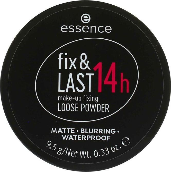 Actual product image essence fix & LAST 14h make-up fixing LOOSE POWDER (Transparent)