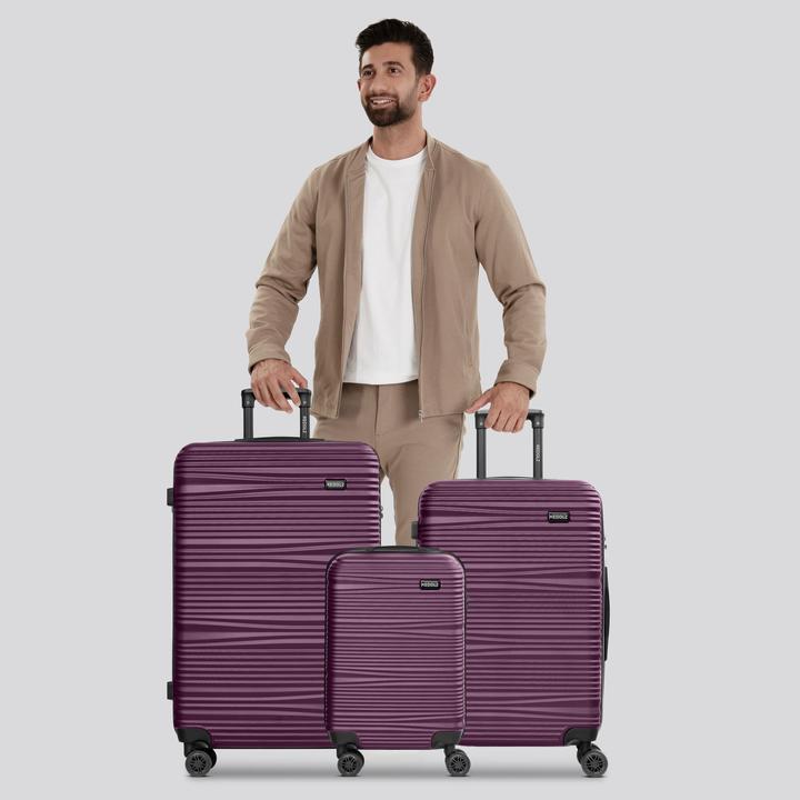 Actual product image Redolz Essentials 16 3-SET 4 wheels 3-piece suitcase set (198 l)