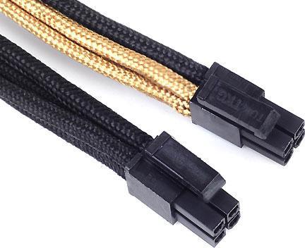 Image du produit Silverstone Câble EPS 8 pins vers EPS/ATX 4+4 pins (30 cm, 4+4 broches 12V)