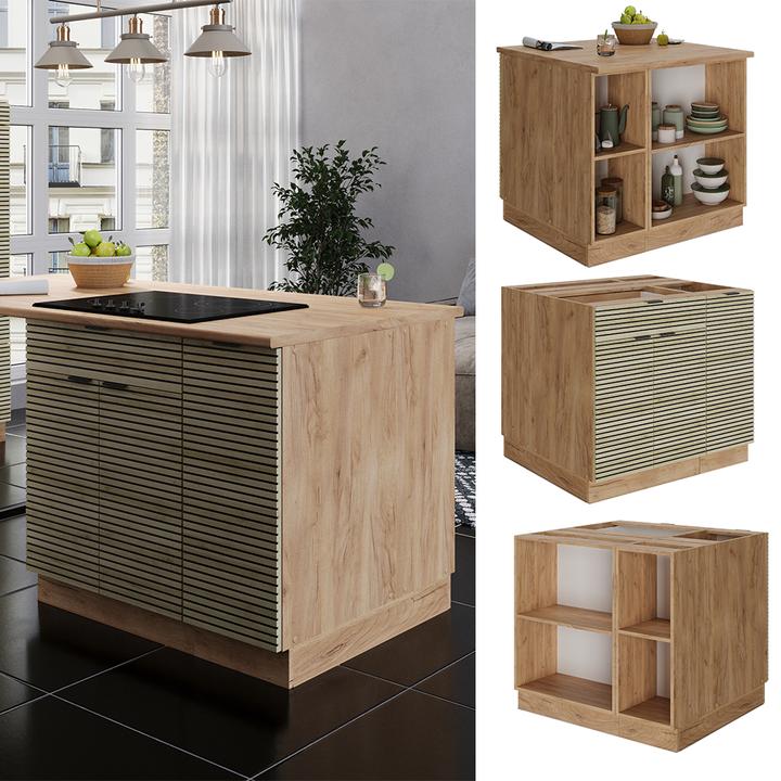 Produktbild Vicco Kücheninsel Fame-Line (90 x 81.60 x 82 cm)