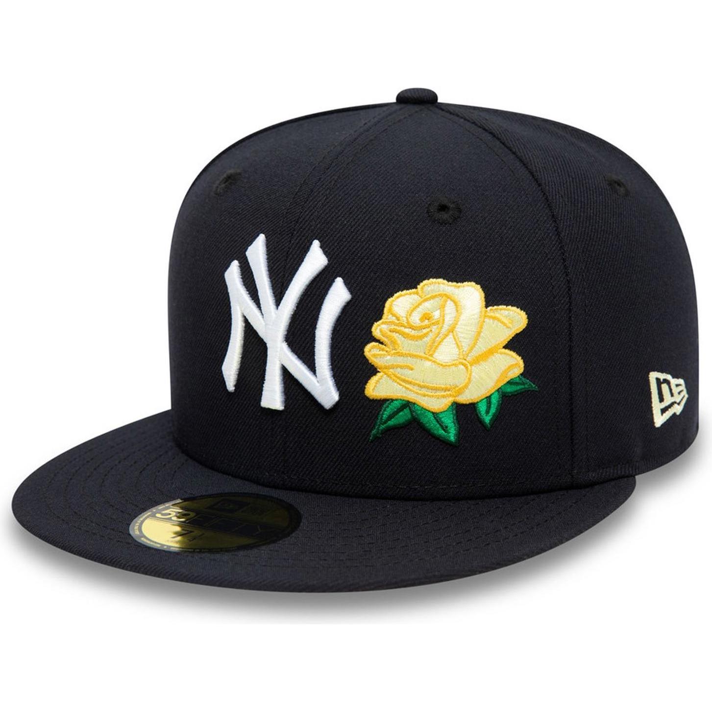 New Era, Herren, Cap, 59Fifty Cap - ROSE New York Yankees navy - 7, Blau, (7)