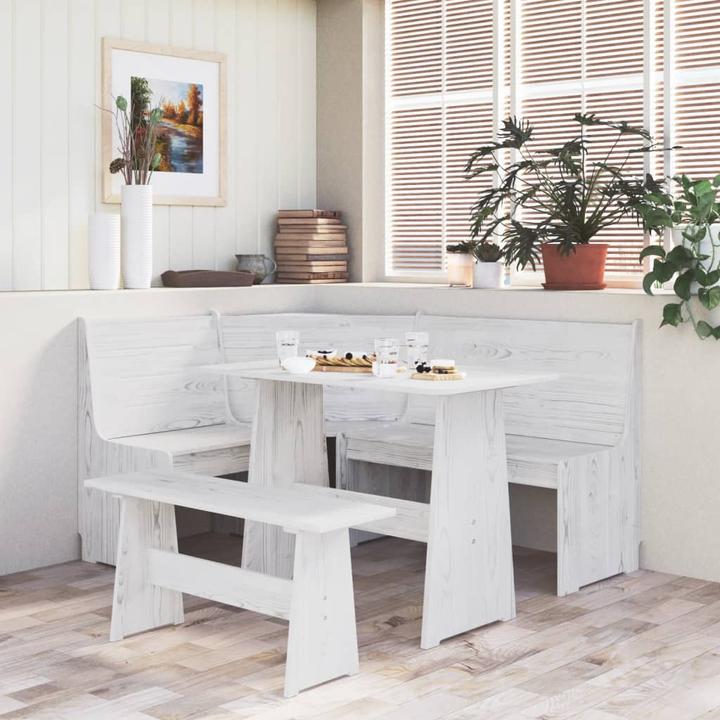 Image du produit vidaXL Esstisch mit Bank (100 x 60 x 73 cm)