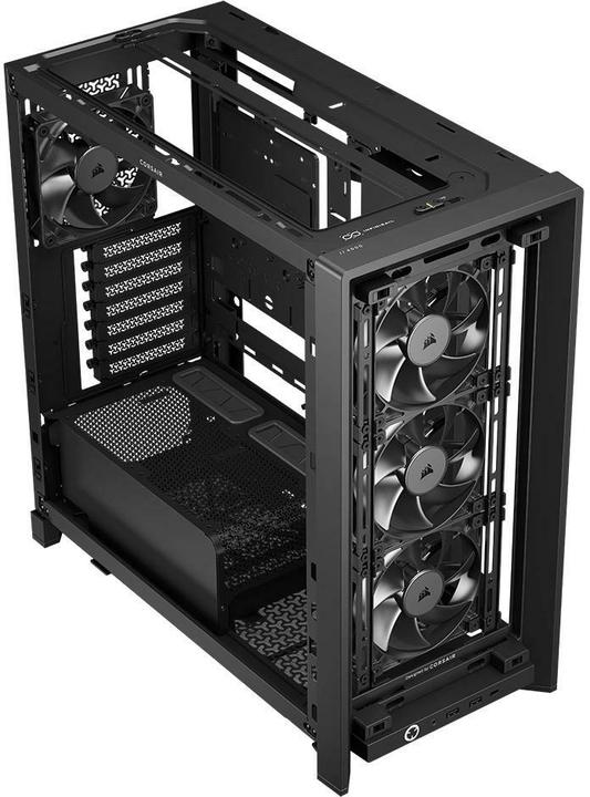 Actual product image Corsair Frame 4000D Wood RS Modular Mid-Tower (ATX, mATX, Mini-ITX)