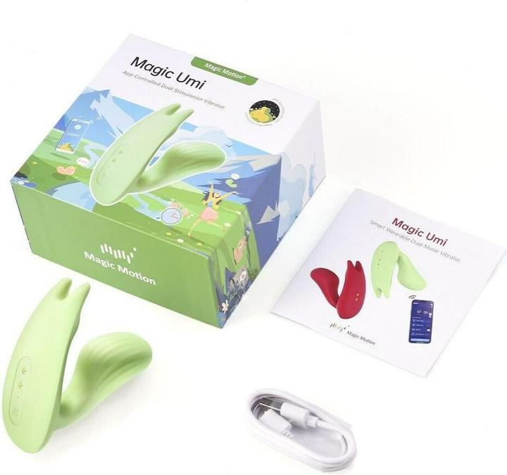 Actual product image Magic Motion Umi Smart Wearable Vibrator Grün