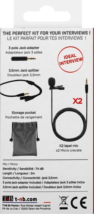 Produktbild T'nB Accessories for Smartphones/Tablets