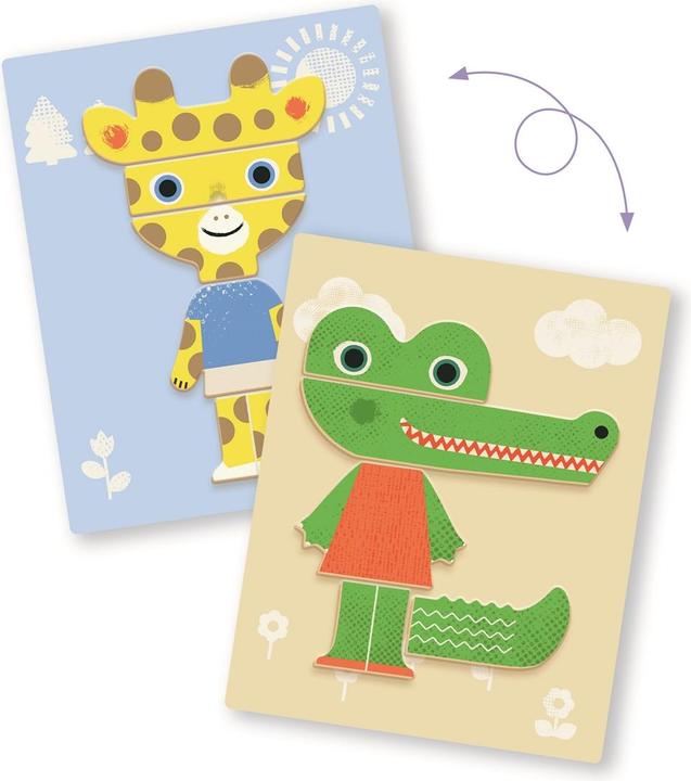 Image du produit Djeco Magnete Inzebox Mix Animals
