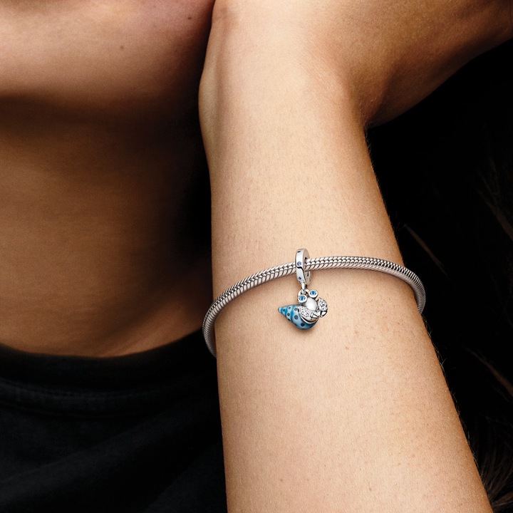 Produktbild Pandora Glow-in-the-dark Einsiedlerkrebs Charm (Silber 925)