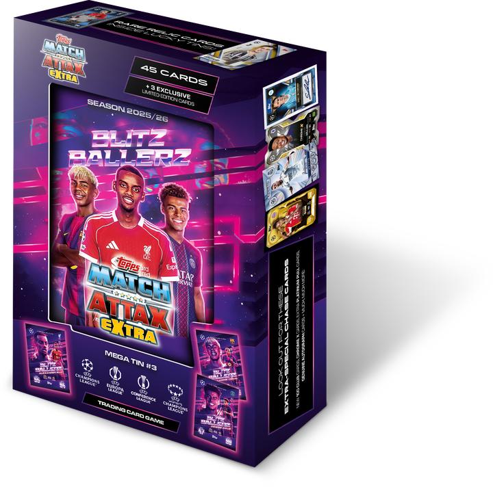 Produktbild Topps - Match Attax Champions League EX Mega Tin Assorted (UCLMAEXT26-05) (Englisch)