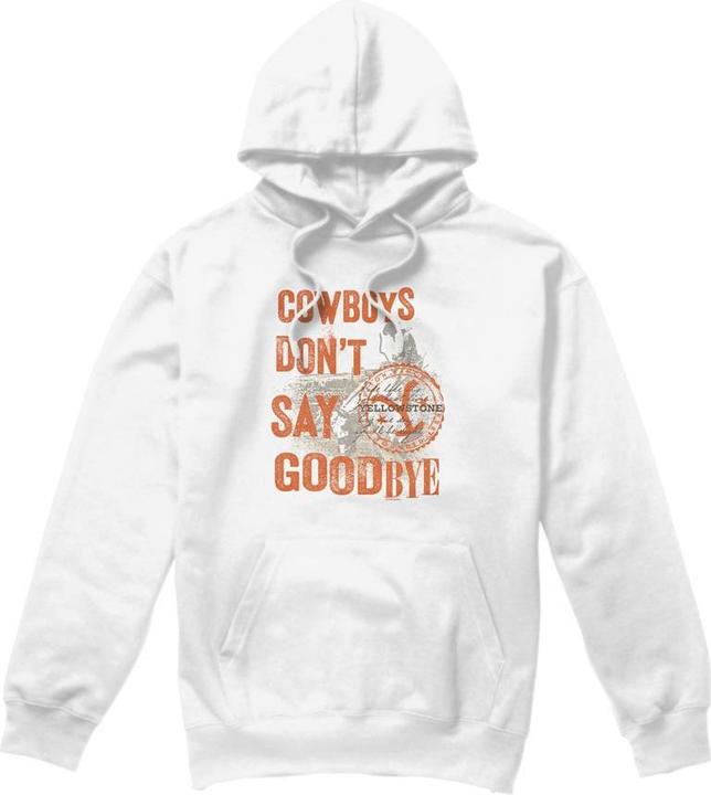 Produktbild Yellowstone Cowboys Don't Say Goodbye Kapuzenpullover (S)