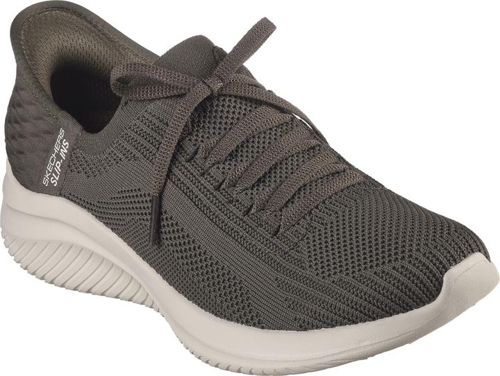 Produktbild Skechers 149710/OLV Ultra Flex 3.0-Brilliant Path Damen Sneaker Turnschuhe Slipper VEGAN oliv (41)