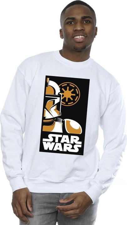 Produktbild Star Wars Stormtrooper Art Poster Sweatshirt (L)