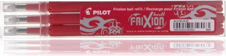 Pilot FriXion Refill Set à 3 (Rot, 0.35 mm, 3 Stk.)