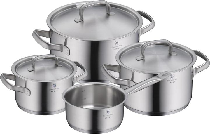 Immagine prodotto WMF Gormet Plus Topf-Set, 4-teilig (Set di pentole e padelle da cucina, Acciaio inossidabile, 24 x 23.70 cm)