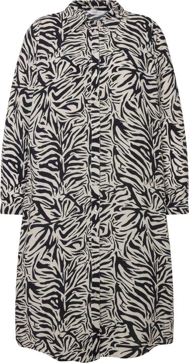 Produktbild Angel of Style Longbluse, Zebradruck, Rücken-Statement, Hemdkragen, Langarm (48)