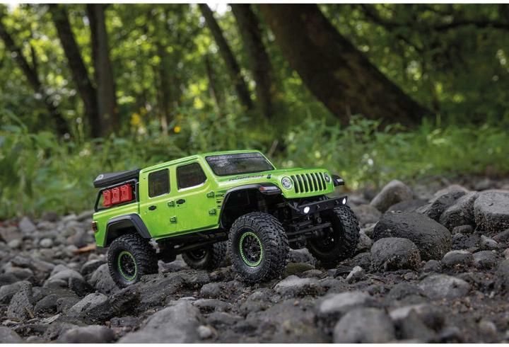 Image du produit Axial Scale Crawler SCX24 Jeep JT Gladiator Vert, RTR (RTR Prêt à fonctionner)